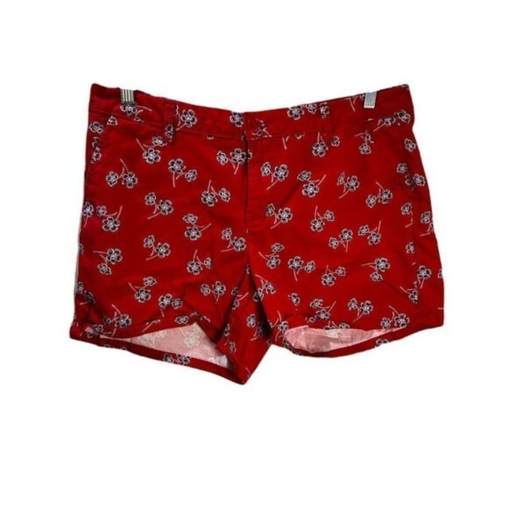 Liz Claiborne‎ Classic Short Belted Shorts Size  14